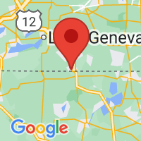 Map of Genoa City, WI US